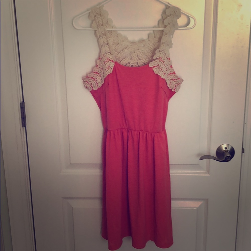 Light pink dress with gorgeous detail